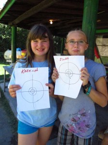 Shooting became a real competition...everyone was too good!